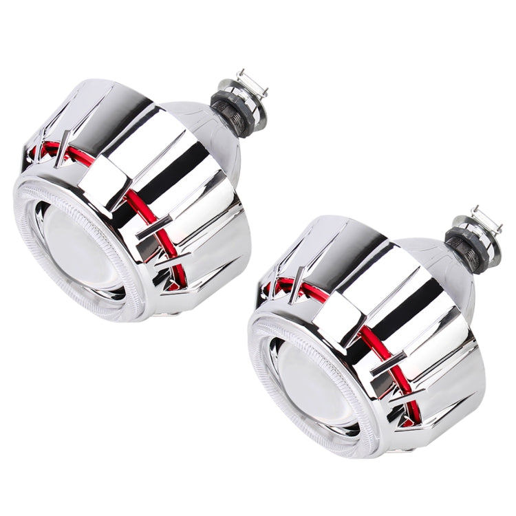 IPHCAR G262 H1 3.0 inch 12V Bi-Xenon Projector Lens Headlight with Exquisite Angle Eyes Decoration for Right Driving, For Right Driving