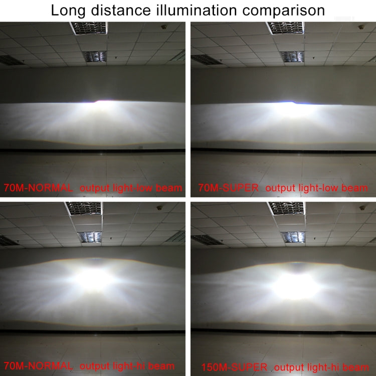 IPHCAR G262 H1 3.0 inch 12V Bi-Xenon Projector Lens Headlight with Exquisite Angle Eyes Decoration for Right Driving, For Right Driving