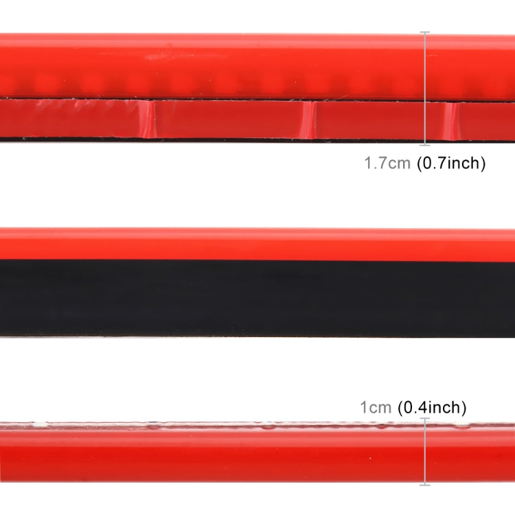 10W Car High Position Brake Light, DC 12V Cable Length: 100cm (Red Light), Cable Length: 100cm