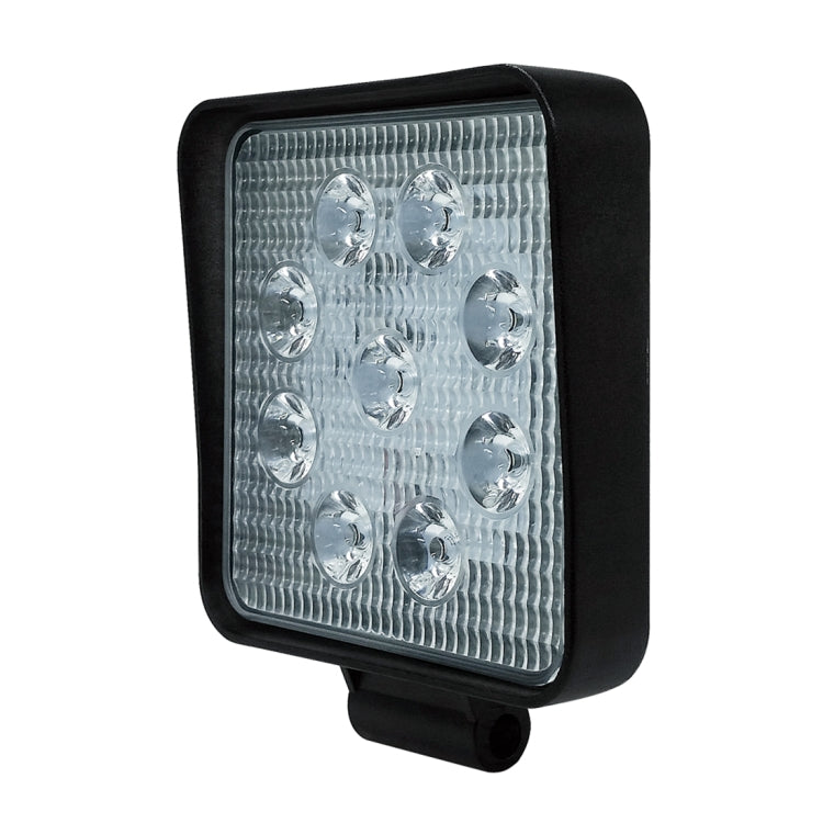 6.7W White Light Square-Shaped Waterproof Car Boat Marine Work Lights Spotlight LED Bulbs, DC 9-30V, 27W