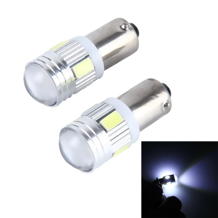 2 PCS BA9S 3W 250 LM 5500K Car Clearance Light Lamp with 6 SMD-5630 LED Lamps, DC 12V, 3W 250 LM 5500K