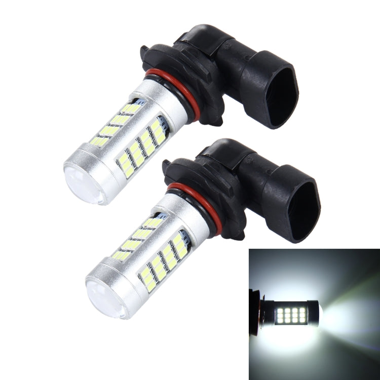 2 PCS 9006 10W 900LM 8000K 42 SMD-2835 LEDs Car Fog Lights, DC 12V(White Light), 9006