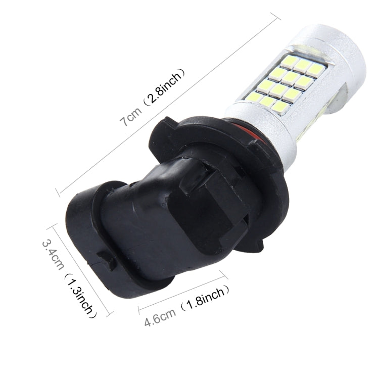 2 PCS 9006 10W 900LM 8000K 42 SMD-2835 LEDs Car Fog Lights, DC 12V(White Light), 9006