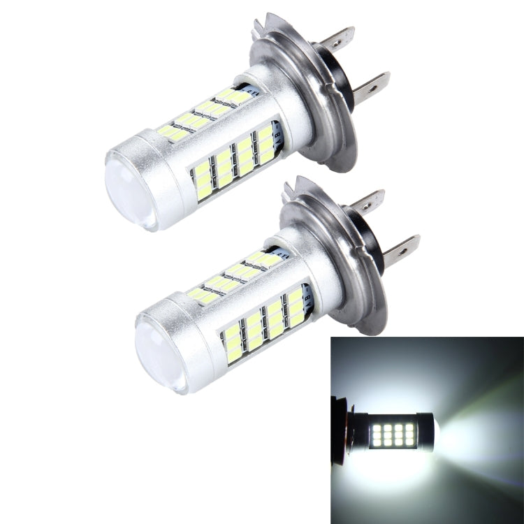 2 PCS H7 10W 900LM 8000K 42 SMD-2835 LEDs Car Fog Lights, DC 12V(White Light), H7