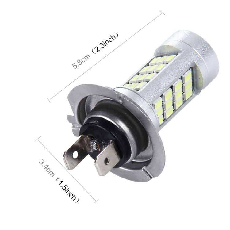 2 PCS H7 10W 900LM 8000K 42 SMD-2835 LEDs Car Fog Lights, DC 12V(White Light), H7