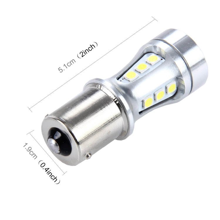 2 PCS 1156/BA15S 10W 1000LM 6500K 18 SMD-3030 LED Car Brake Lights Turn Light, DC 12V, 1156
