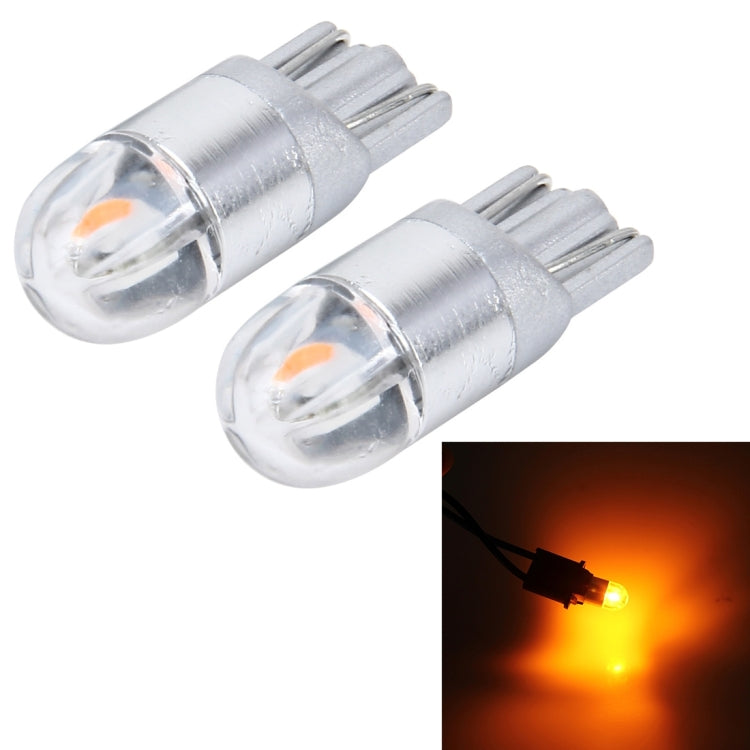 2 PCS T10 2W 2 SMD-3030 LED Car Clearance Lights Lamp, DC 12V, 2 SMD-3030, 2 SMD-3030 LEDs