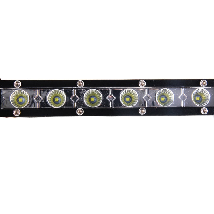 DC 10-30V 18W 2300LM 6500K Waterproof Vehicle Car Boat Marine External Work Lights Emergency Lights 60 Degrees Adjustable Flood Light LED Car Bulbs with 6 Intense CREE LED Lights, Flood Light+18W