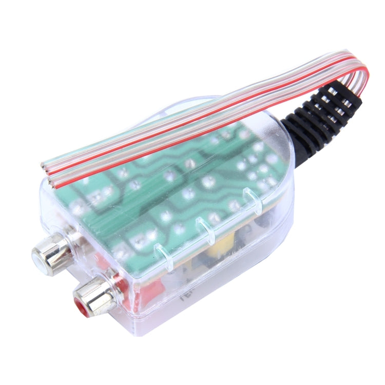 YE-99 Vehicle Car High to Low Impedance Converter Adapter Speaker to RCA Line, YE-99 Car High to Low Impedance Converter