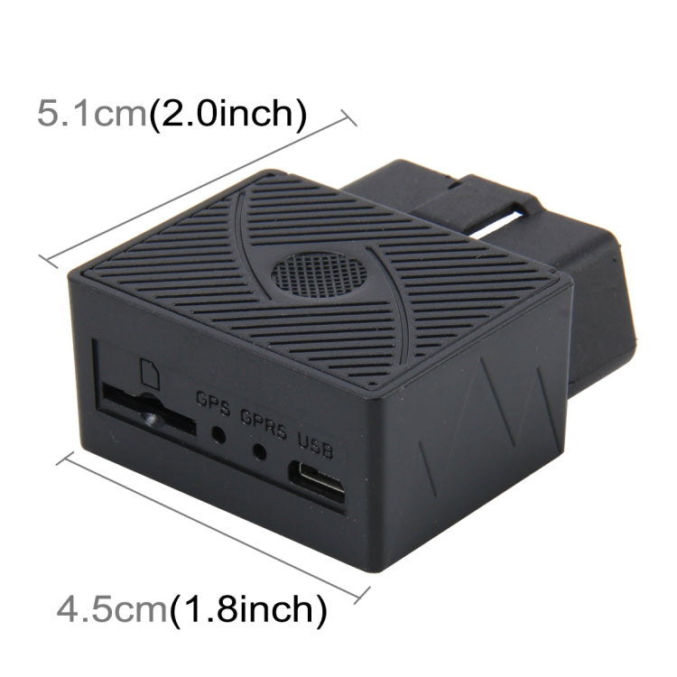 OBD GPS Vehicle Positioning Device(GPS+2G GSM+SMS / GPRS) Quad-band System Supports Electronic Fence & Location Inquiry Through SMS, OBD GPS
