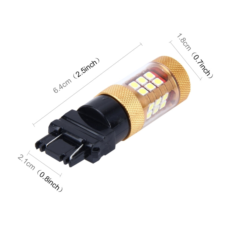 2 PCS 3157 15W 1300LM 6500K 28 SMD-3030 LED Car Brake Lights Turn Light, DC 12V, 3157