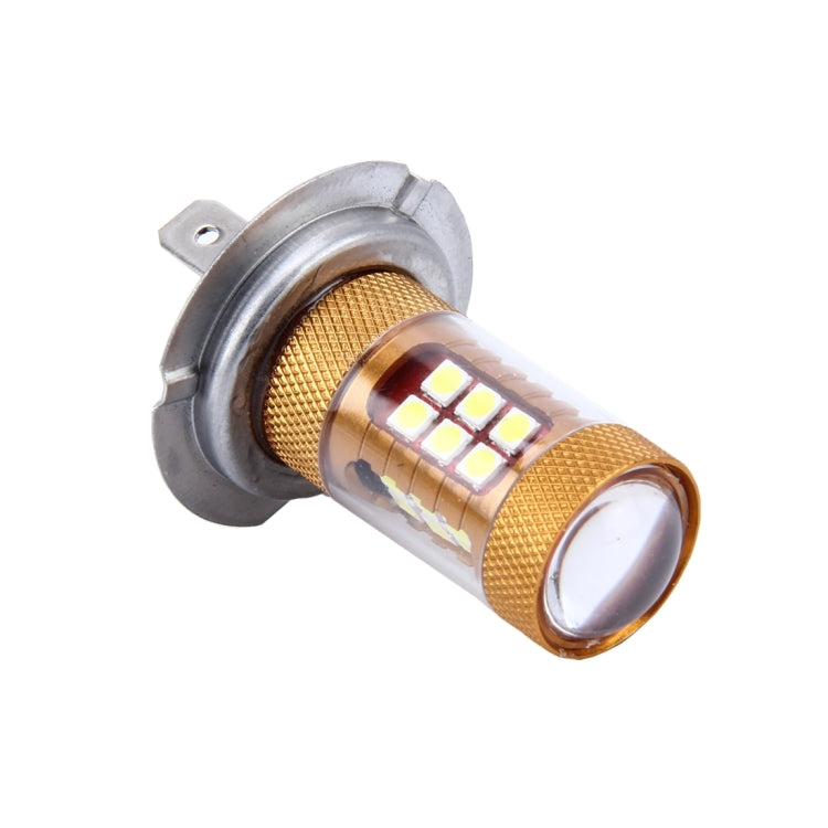 2 PCS H7 15W 1300 LM 6500K 28 SMD-3030 LEDs Car Fog Lights, DC 12V, H7