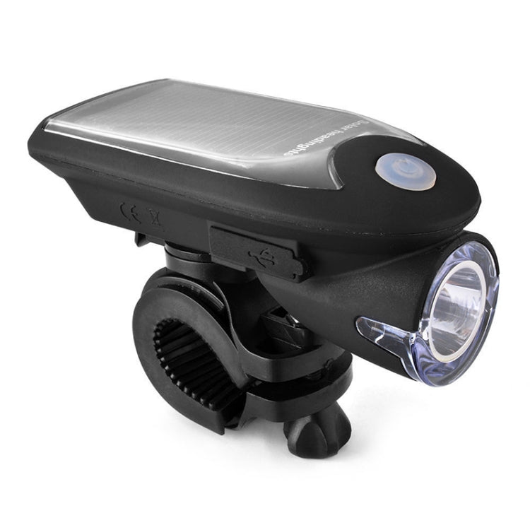 3W 240LM USB Solar Energy Motorcycle / Bicycle Front Light