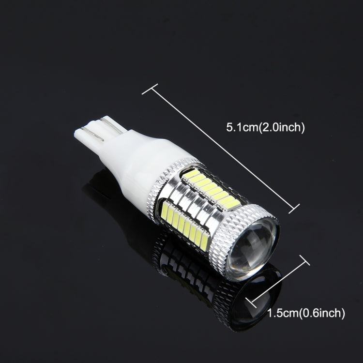 2 PCS T15 10W 650 LM 6000K Car Auto Brake Light Clearance Light Backup Light with 1 CREE Lamps and 32 SMD-4014 LED Lamps, DC 12V, T15