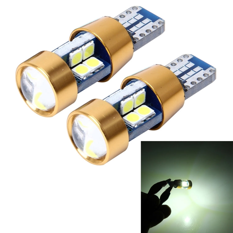 2 PCS T10 3W Error-Free Car Clearance Light with 19 SMD-3030 LED Lamp, DC 12V, 19 SMD-3030 LEDs