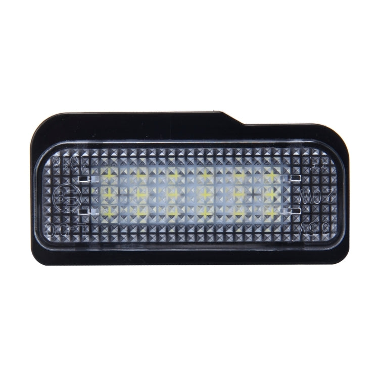 2 PCS Canbus License Plate Light with 24 SMD-3528 Lamps for Benz, For Benz