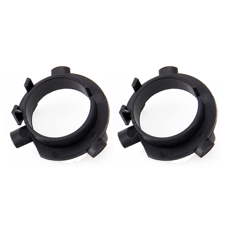 1 Pair H7 LED Headlight Bulb Retainers Holder Adapter for KIA Sorento/Sportage R/Grand Santa Fe/K3/K4/K5, Hyundai Sonata Generation 9(2015-2017)/Coupe/new Santafe/Veloster, For KIA/Hyundai