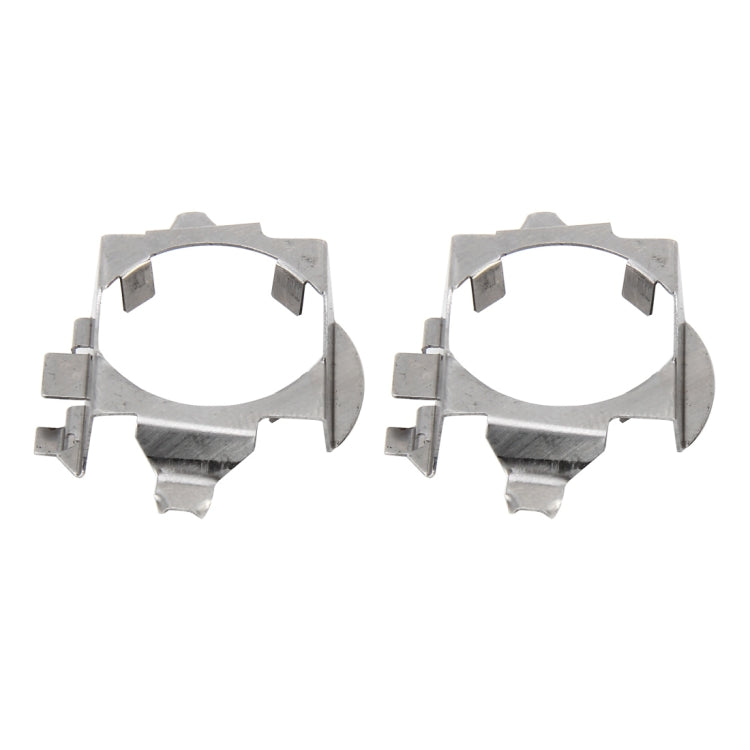 1 Pair H7 LED Headlight Bulb Retainers Holder Adapter for Volkswagen Touareg SAAB Mercedes Benz B Class ML, For VW/Benz B Class