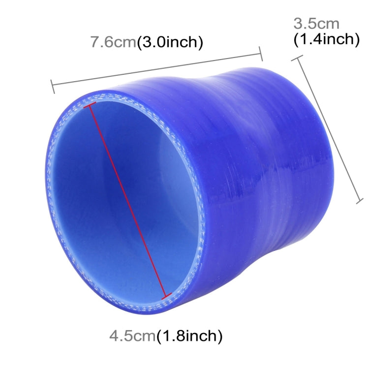 Universal Car Air Filter Diameter Intake Tube Constant Straight Tube Hose Diameter Variable Hose Connector Silicone Intake Connection Tube Turbocharger Silicone Tube Rubber Silicone Tube, Inner Diameter: 35-45mm