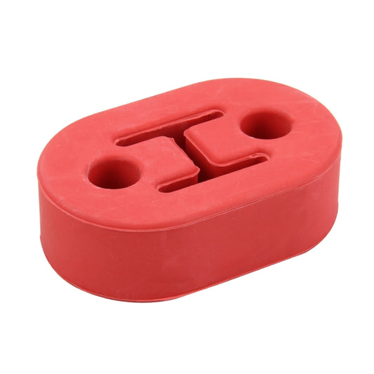 Universal Car Two Holes Adjustable Rubber Mounting Bracket Exhaust Tube Hanging Rubber Tube Car Exhaust Pipe Hanging Shackle Hanging Exhaust Hanging From Ear