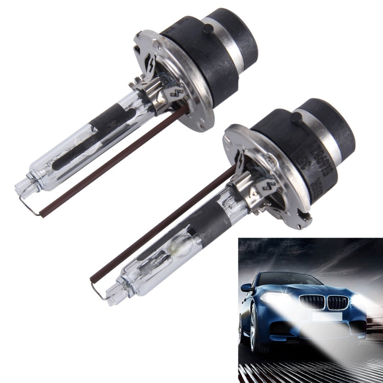 2 PCS D2R 35W 3900LM 5500K HID Bulbs Xenon Lights Lamps, DC 12V(White Light), D2R