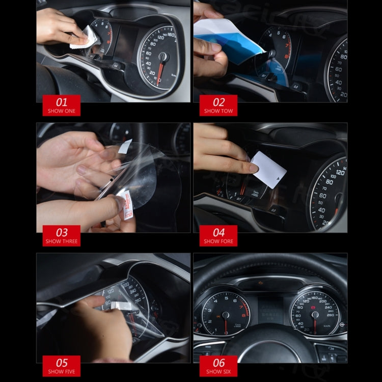 Car-Styling Auto Protection Covers Accessories Car Dashboard Protective Film 99% Light Transmitting for Audi A4L, For Audi A4L