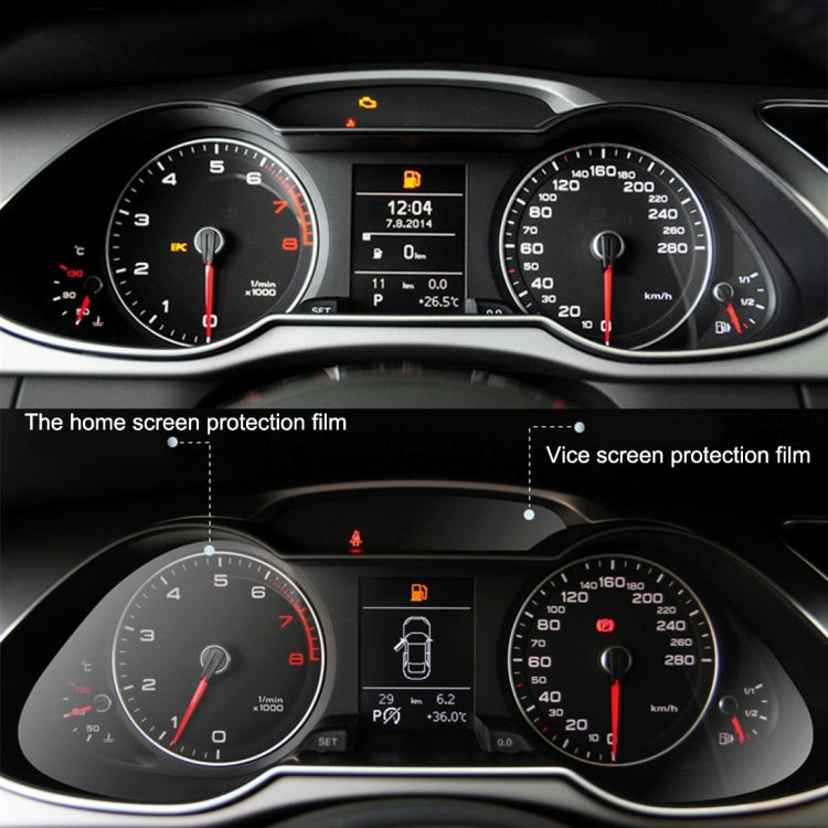 Car-Styling Auto Protection Covers Accessories Car Dashboard Protective Film 99% Light Transmitting for Audi A4L, For Audi A4L
