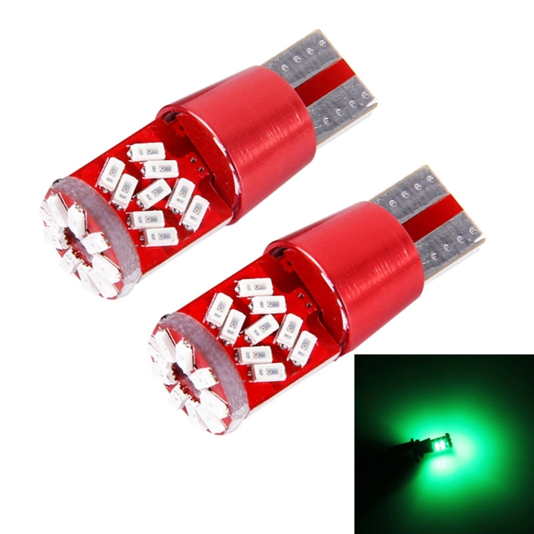 2 PCS T10 5W 27 SMD-3014 LEDs Car Clearance Light Lamp, DC 12V, 27 SMD-3014 LEDs, T10+5W Blue Light