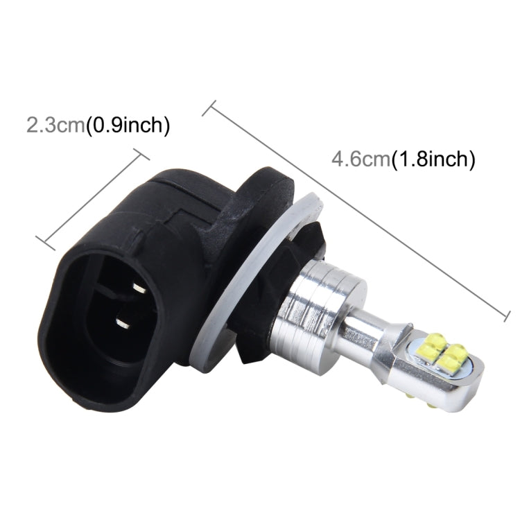 2pcs 881 40W 800 LM 6000K 8 CREE LEDs Car Fog Light, DC 12V, 881