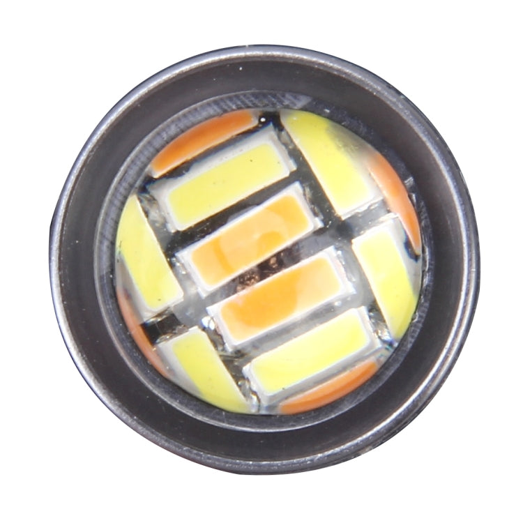 2PCS 1156/Ba15s 5W 300LM 66LEDs SMD-4014 Car Tail Bulb Turn Signal Auto Reverse Lamp Daytime Turn Running Light Car Source (White Light+ Yellow Light),Cable Lenght:1 m, 1156/Ba15s 5W
