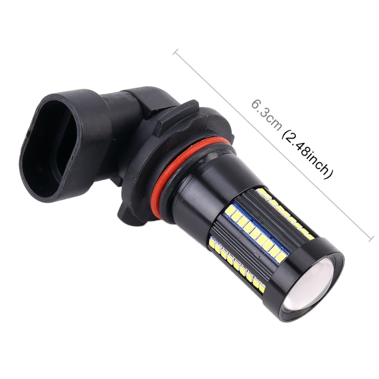 2 PCS 9006 DC9-16V / 8.2W / 6000K / 655LM Car Auto Fog Light 66LEDs SMD-2016 Lamps, 9006