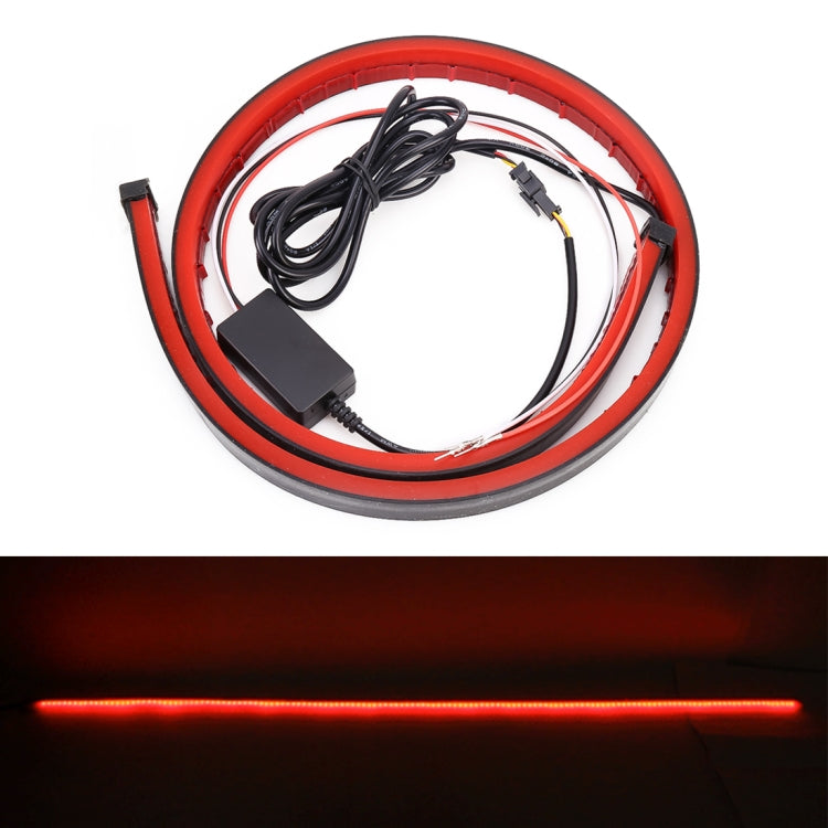 Car 8.5W DC 9-24V High Position Brake Light 144LEDs SMD-2835 Lamps, Cable Length: 90cm, Cable Length: 90cm