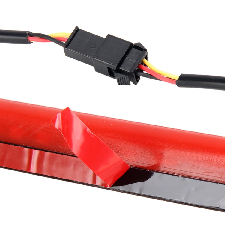 Car 8.5W DC 9-24V High Position Brake Light 144LEDs SMD-2835 Lamps, Cable Length: 90cm, Cable Length: 90cm