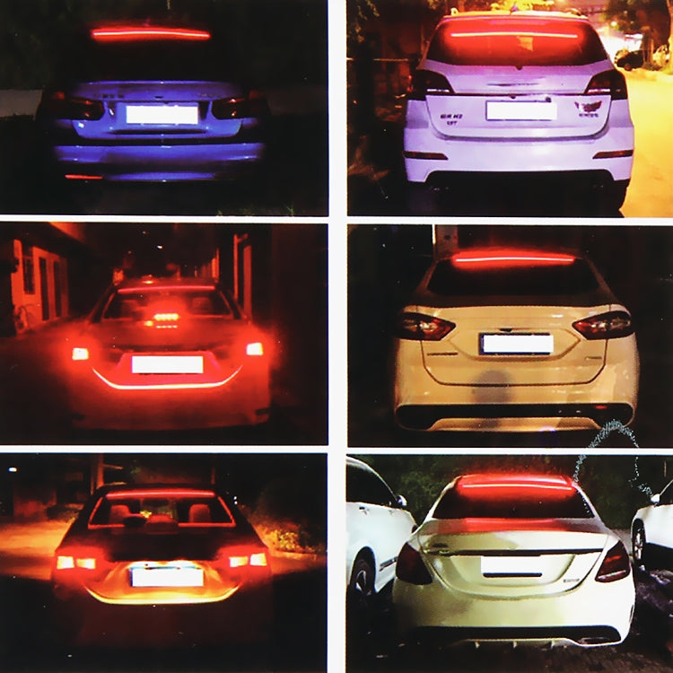Car 8.5W DC 9-24V High Position Brake Light 144LEDs SMD-2835 Lamps, Cable Length: 90cm, Cable Length: 90cm