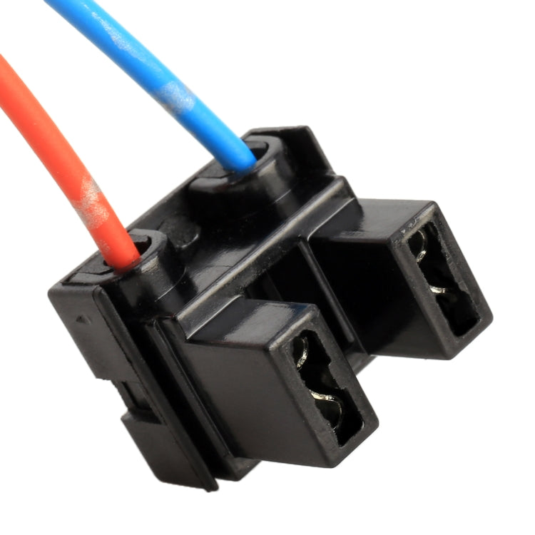 2 PCS Car H7 Elbow Bulb Holder Base Female Socket with Wire, H7