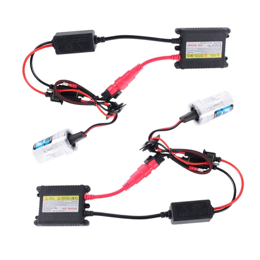 2PCS 35W HB4/9006 2800 LM Slim HID Xenon Light with 2 Alloy HID Ballast, High Intensity Discharge Lamp, Color Temperature: 8000K