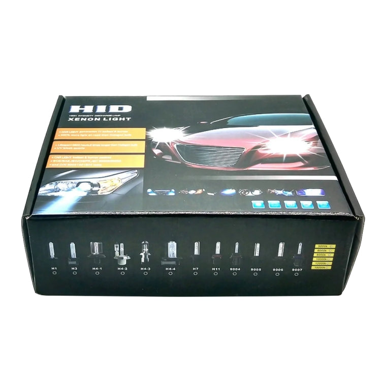 2PCS 35W HB4/9006 2800 LM Slim HID Xenon Light with 2 Alloy HID Ballast, High Intensity Discharge Lamp, Color Temperature: 8000K, 9006