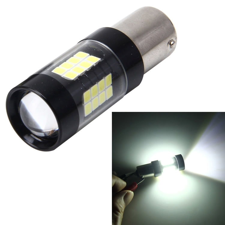 1156/BA15S 7W 420LM 42LEDs DC 12V SMD-3528 Car Tail Bulb Turn Signal Auto Reverse Lamp Daytime Turn Running Light Car Source (White Light), 1156