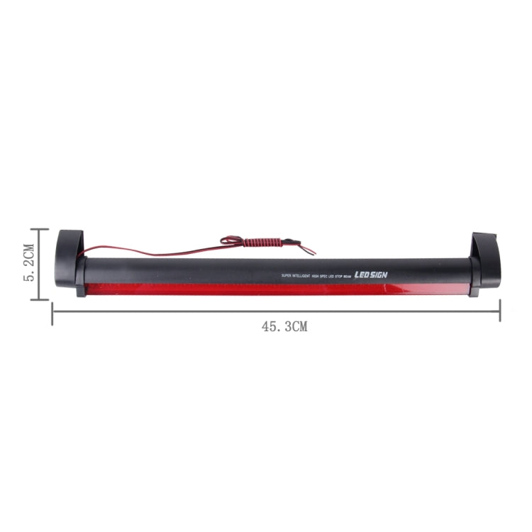 56 LEDs Red Light Car Third Brake Light, DC 12V Cable Length: 80cm, 56 LEDs