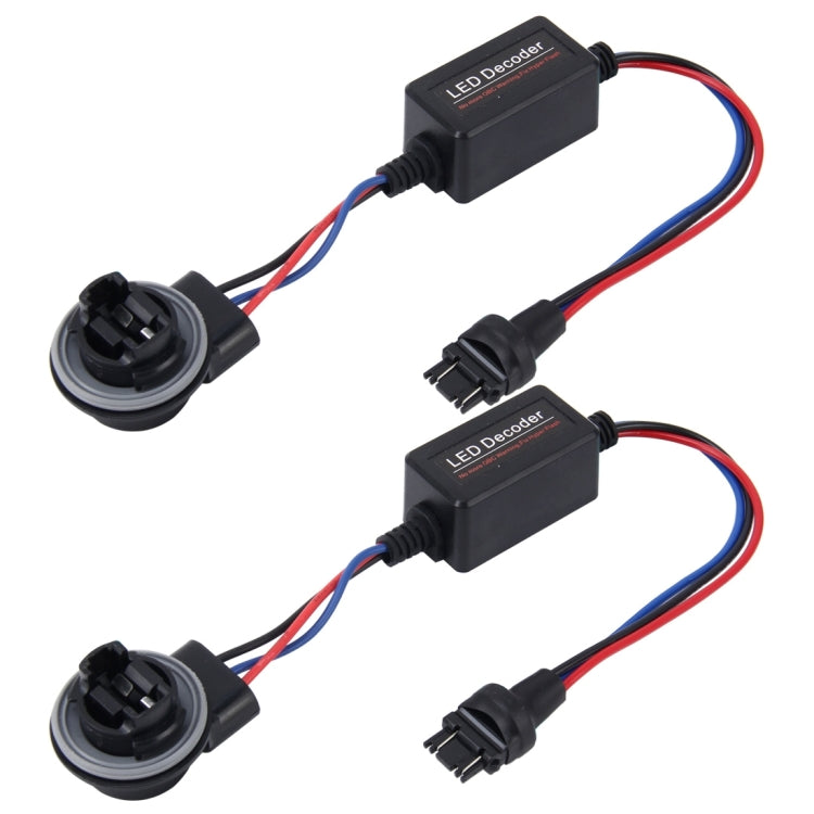 2 PCS 3157 Car Auto Canbus Warning Error-free Decoder Adapter, 3157