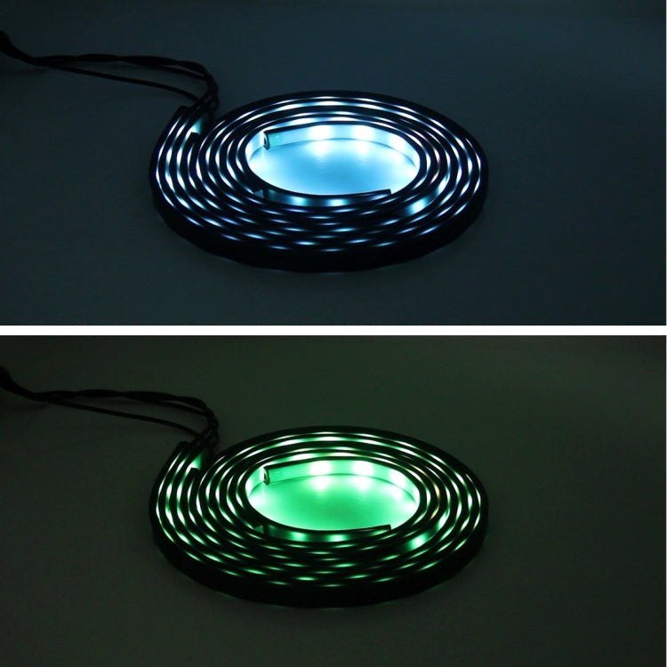 4 in 1 90cm/120cm RGB Colorful Flashing Decorative Chasis Light Sound Control Light Music Rhythm Light with Wireless Remote Control, DC 12V, 90cm/120cm