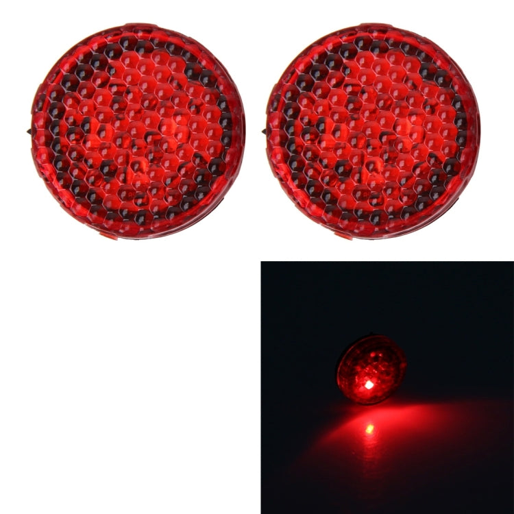 2 PCS Car Door Anti-collision Warning Strobe Light (Red Light), Red Light, Blue Light, Colorful Light, Yellow Light