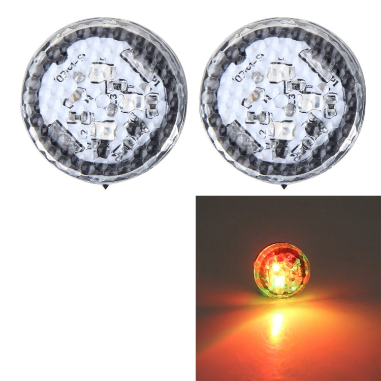 2 PCS Car Door Anti-collision Warning Strobe Light (Red Light), Red Light, Blue Light, Colorful Light, Yellow Light