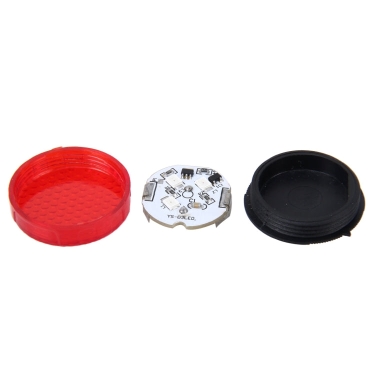 2 PCS Car Door Anti-collision Warning Strobe Light (Red Light), Red Light, Blue Light, Colorful Light, Yellow Light