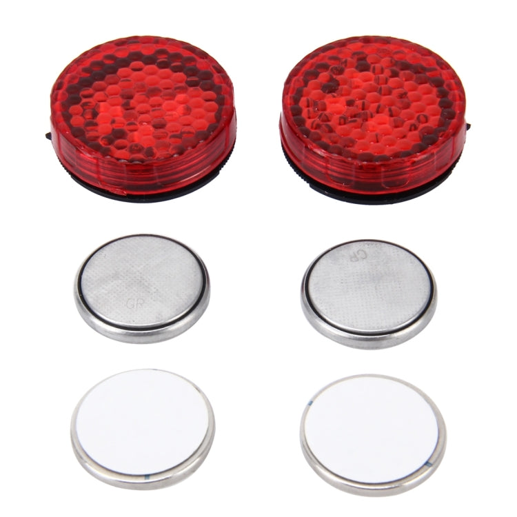 2 PCS Car Door Anti-collision Warning Strobe Light (Red Light), Red Light, Blue Light, Colorful Light, Yellow Light