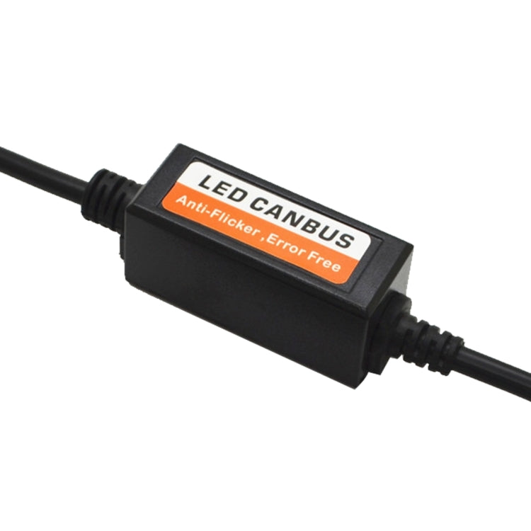 2 PCS 9005/9006/9012 Car Auto LED Headlight Canbus Warning Error-free Decoder Adapter for DC 9-36V/20W-40W, 9005/9006/9012