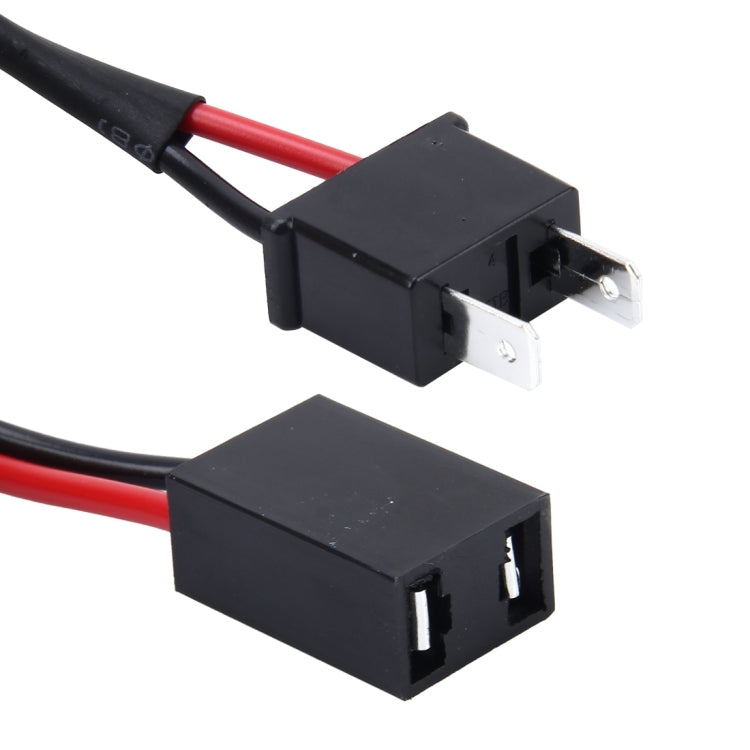 2 PCS H7 Car Auto LED Headlight Canbus Warning Error-free Decoder Adapter for DC 9-16V/20W-40W, H7