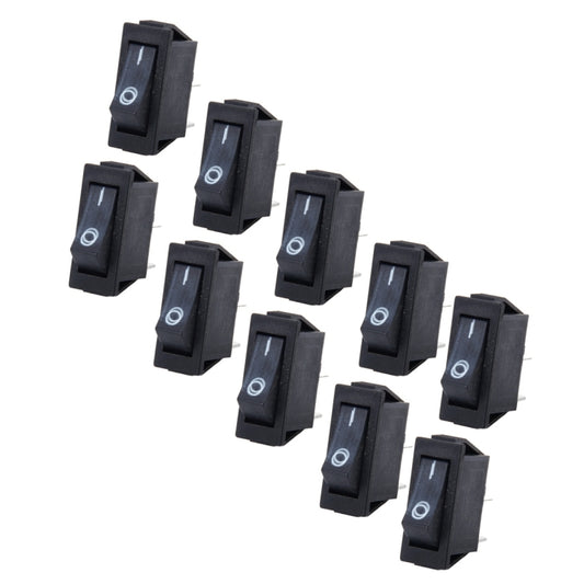 10 PCS Car Auto Universal DIY 2 Pin Boat Cap OFF- ON Push Button