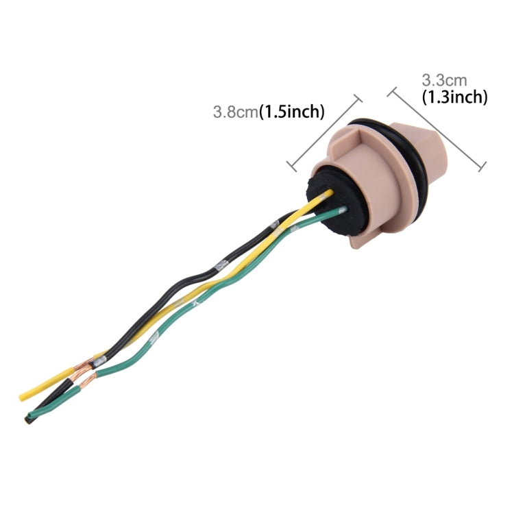 2 PCS Car Auto LED Bulb Socket Holder (No Including Light), 7443, H4, H7, H8/H11