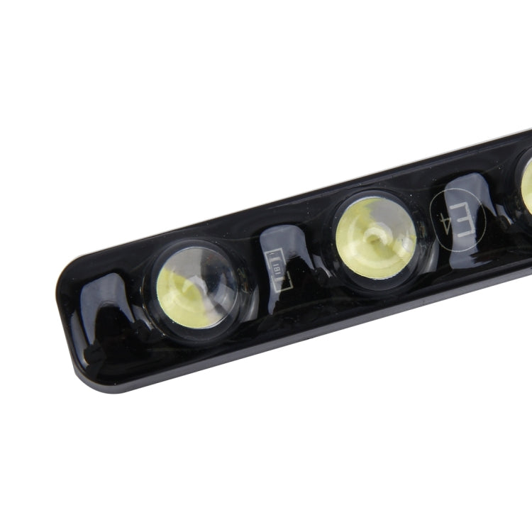 2 PCS 6W 180 LM 6000K DRL Daytime Running Light with 6 SMD-5050 Lamps, DC 12V, 6W